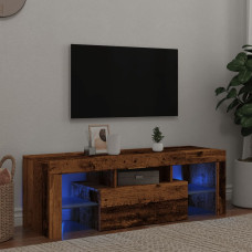 Vidaxl TV skapītis ar LED lampiņām, 120x36,5x40 cm, inženierijas koks